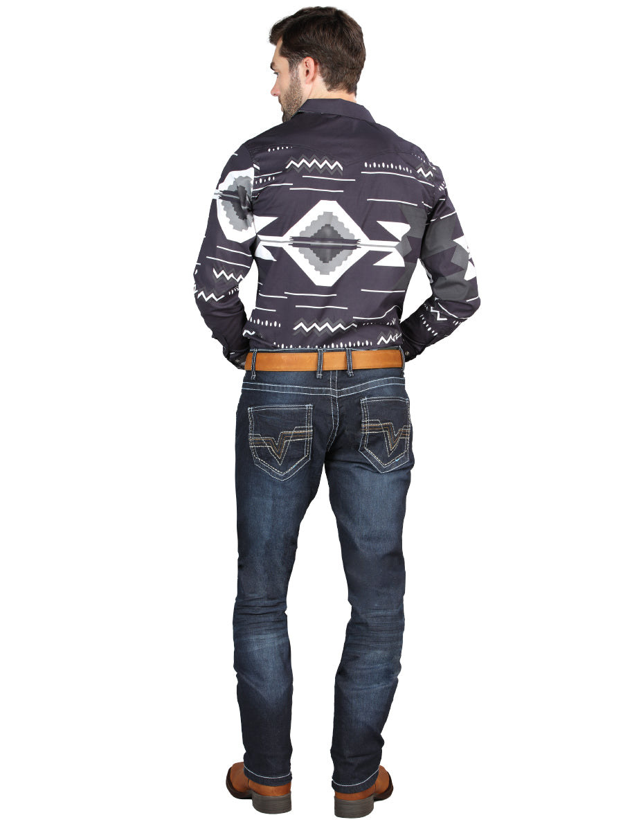 el Norteño Skinny Stretch Mezclilla Pantalón In Oscuro Azul 126635