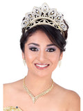 Coronas De Quinceanera Misxvprimameras C.017 Cristal Oro 600030