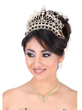 Coronas De Quinceanera Misxvprimameras C.014 Cristal Oro 600035