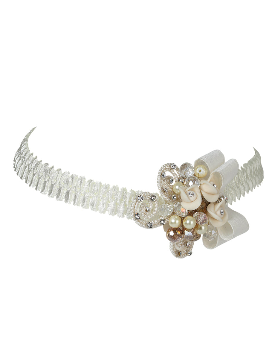 Diadema Danae 802 100% Poliester Perla 600244