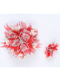 Ramos Quinceañeras Mis Xv Primaveras 0020 Cristal/Satin Rojo/Plata 600420
