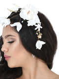 Juego De Velas Peinetas Mis Xv Primaveras Dco91284-Bug-Flor Metal Perla 601022