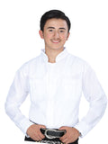 Camisa Charro Mis Xv Primaveras Cam-Slda-H 100% Poliéster Blanca 601469
