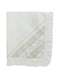 Juego De Velas Sabana Mis Xv Primaveras Olan C/ Broch 1022 100% Algodón Satinado Beige 601534
