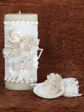 Juego De Velas Bautizo Mis Xv Primaveras Setvela Varios Blanco 601745