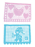 Set De Velas Papel Picado Mis Xv Primaveras Baby Shower Papel Multicolor 601850