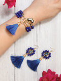 Juego De Velas Semanario Mexico Artesanal Semanario/Aretes Palma Azul Rey 602503