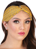 Juego De Velas Turbante Mexico Artesanal Tur S/Aro 80% Poliéster 20% Algodón Amarillo 602635