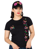 Playera M/ Corta Mexico Artesanal Lcx10 Negro 602758