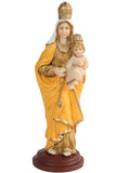 Articulo Religioso Mexico Artesanal 29-V Carmen L17 Resina Multicolor 603375