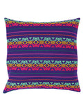 Articulo Hogar Mexico Artesanal Ccb-003 Cambaya 100% Acrilan Morado 603569