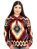 Jersey El General Western Wear Syg-2749 Tela Burdeos 702032