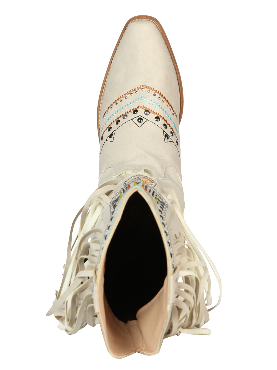 COWBOY BOOT  EL GENERAL WESTERN WEAR SYG-2710 CRAZY BONE 702038