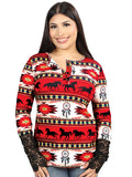Camisa Vaquera Térmica El General Western Wear Syg-2315 Tela Burdeos 702060