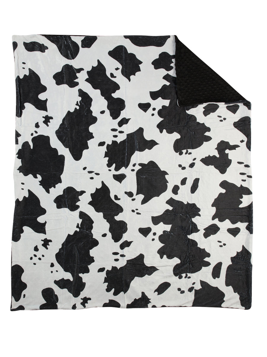 Mantas Geométricas El General Western Wear Syg-006-2 Tela Negro/Blanco 702084